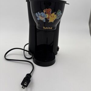 Uncanny Brands Pokémon Single-Serve Coffee Maker Used No Mug Works Well